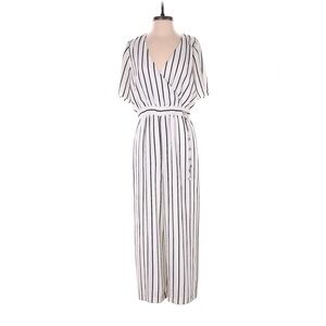 ALI + JAY WHITE STRIPED JUMPSUIT
